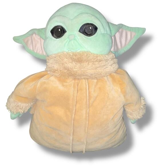 Pillow Pets Plush Star Wars Grogu Child Baby Yoda Mandalorian Disney Decor 20” - Picture 1 of 11